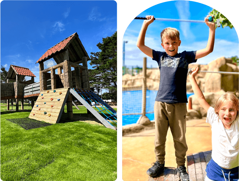 Adventure playground and mini golf